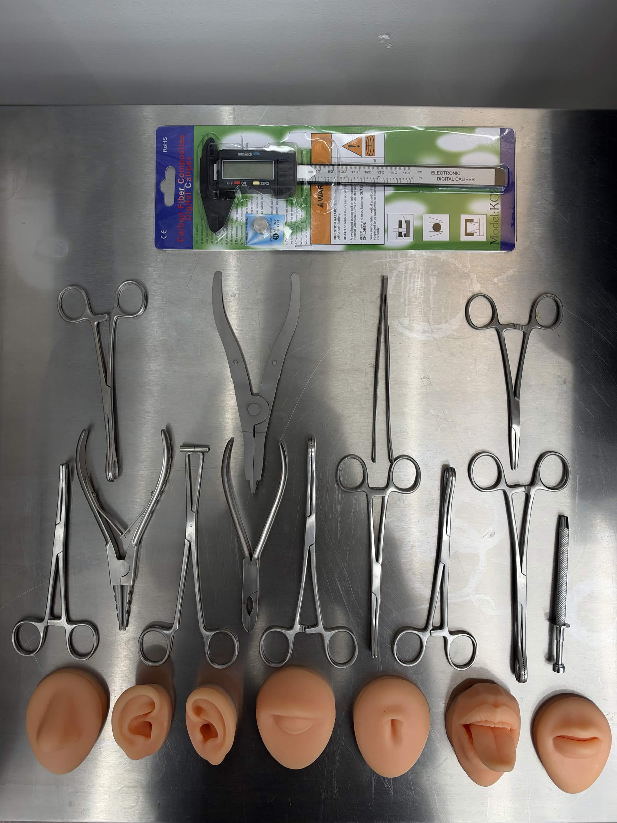 Tools and practice materials included with tuition
